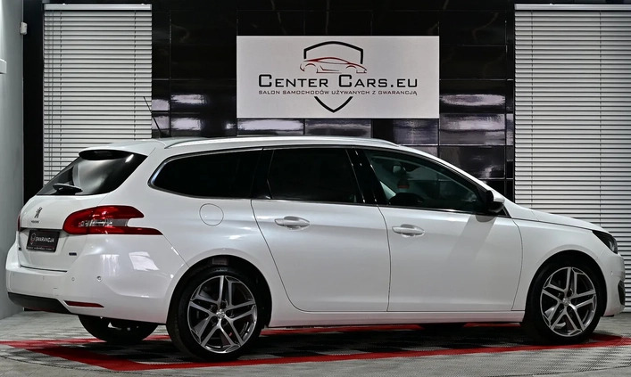 Peugeot 308 cena 47777 przebieg: 133000, rok produkcji 2016 z Sanok małe 667